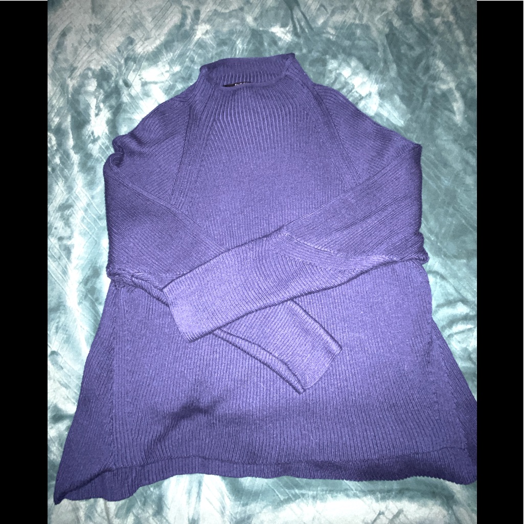 Elie Tahari Funnel Neck Sweater